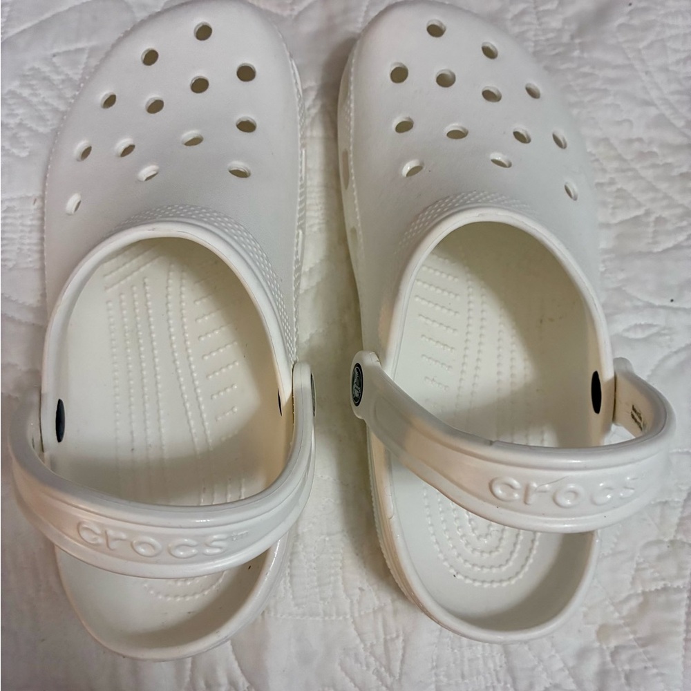 CROCS  White Sandals